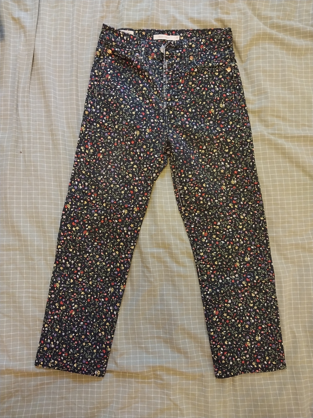 Levi's Wedgie Straight Ankle Jeans